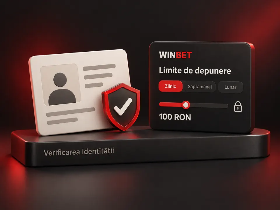 Verificarea identității și limitele de depunere în contul Winbet